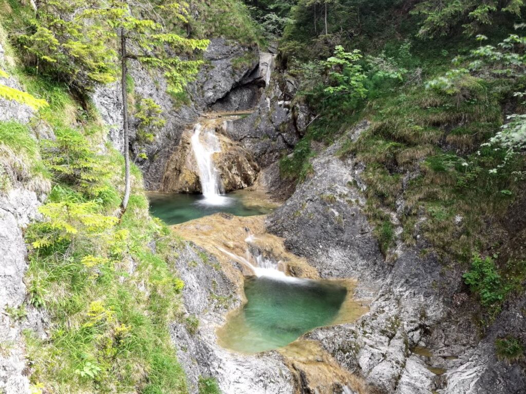 Wertvolles Wanderziel: Wasserfall Bayrischzell