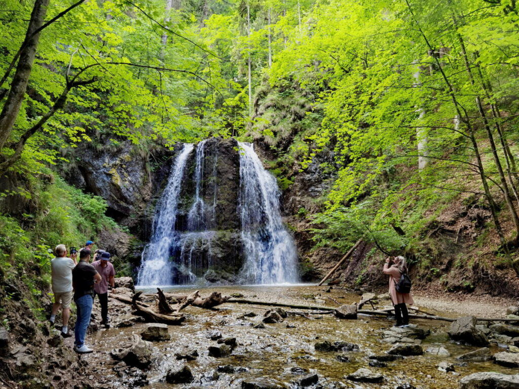 Die Josefsthaler Wasserfälle am Schliersee