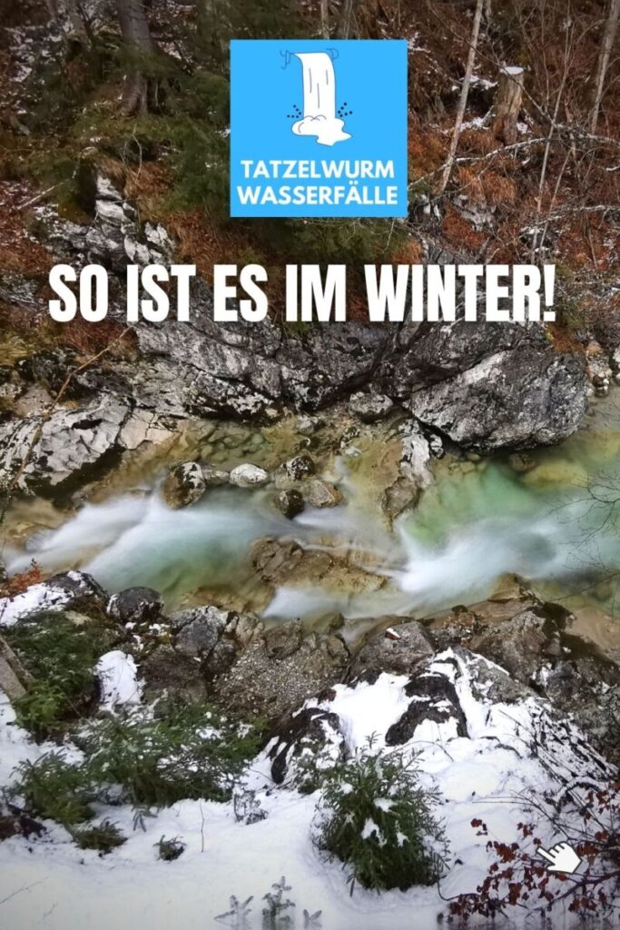 Tatzelwurm Wasserfälle Winter